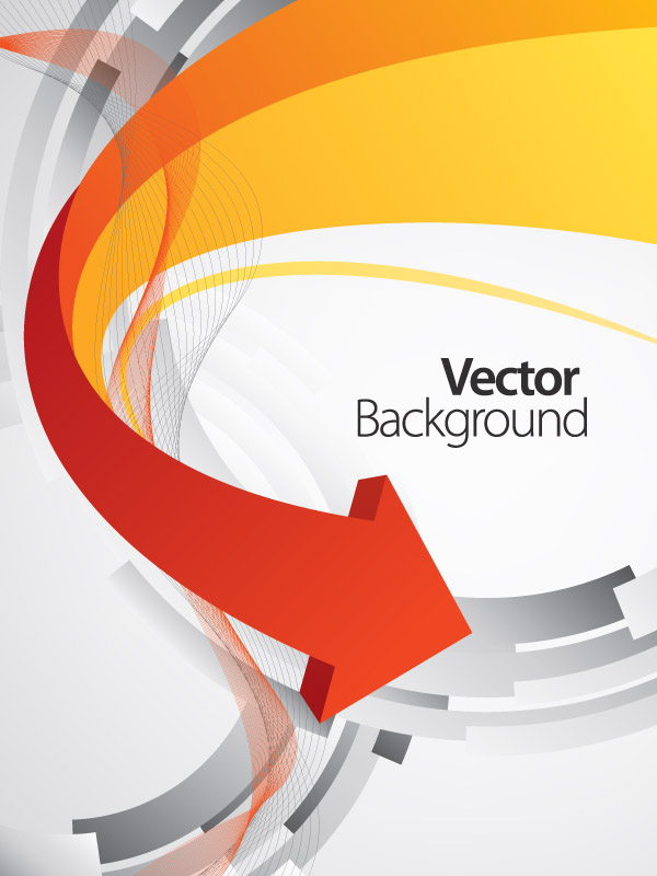 free vector Vector dynamic background 1 arrow